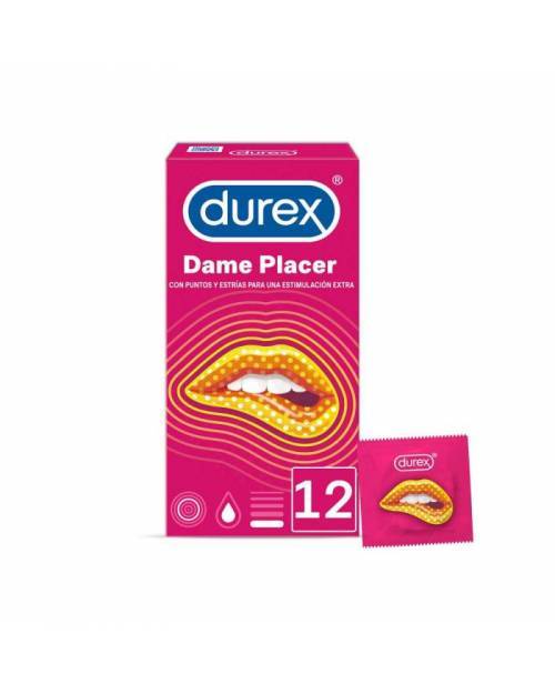 Durex Dame Placer Easy On 12 Unidades