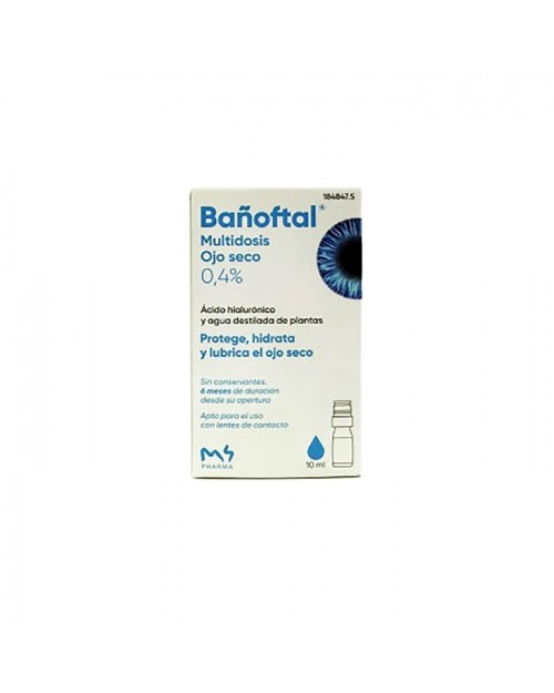 Bañoftal Multidosis Ojo Seco 0,4% 10ml